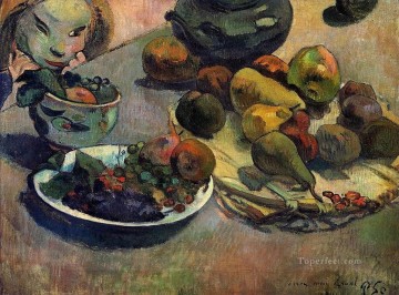 Paul Gauguin Painting - Frutas Postimpresionismo Primitivismo Paul Gauguin